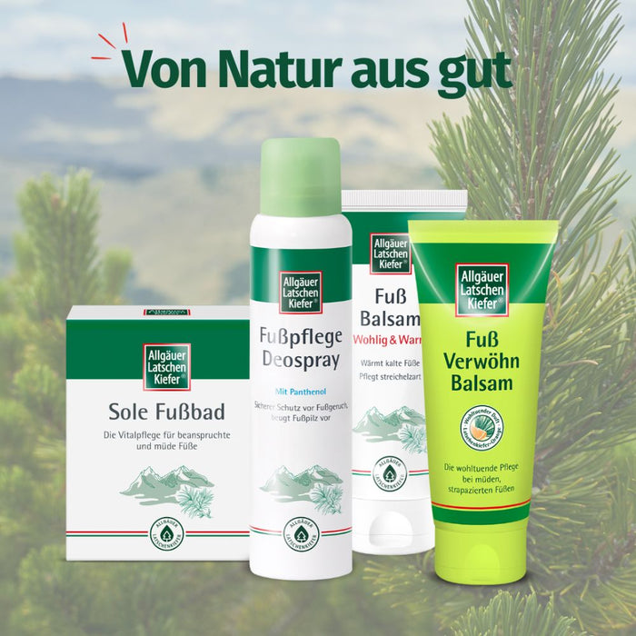 Allgäuer Latschenkiefer Fuß Verwöhnbalsam, 100 ml Creme