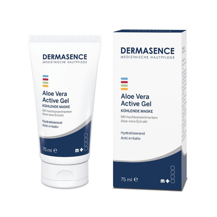 DERMASENCE Aloe Vera Active Gel kühlende Maske, 75 ml Gel