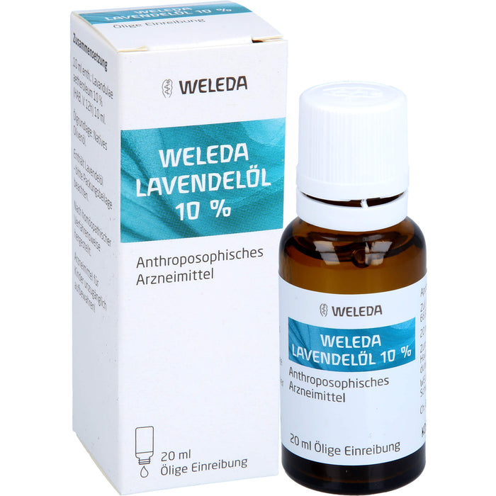 WELEDA Lavendelöl 10% ölige Einreibung, 20 ml Öl