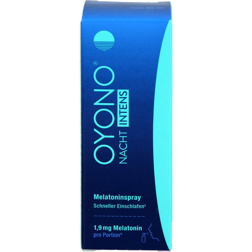 OYONO Nacht Intens Melatoninspray mit 1,9 mg Melatonin, 30 ml Lösung