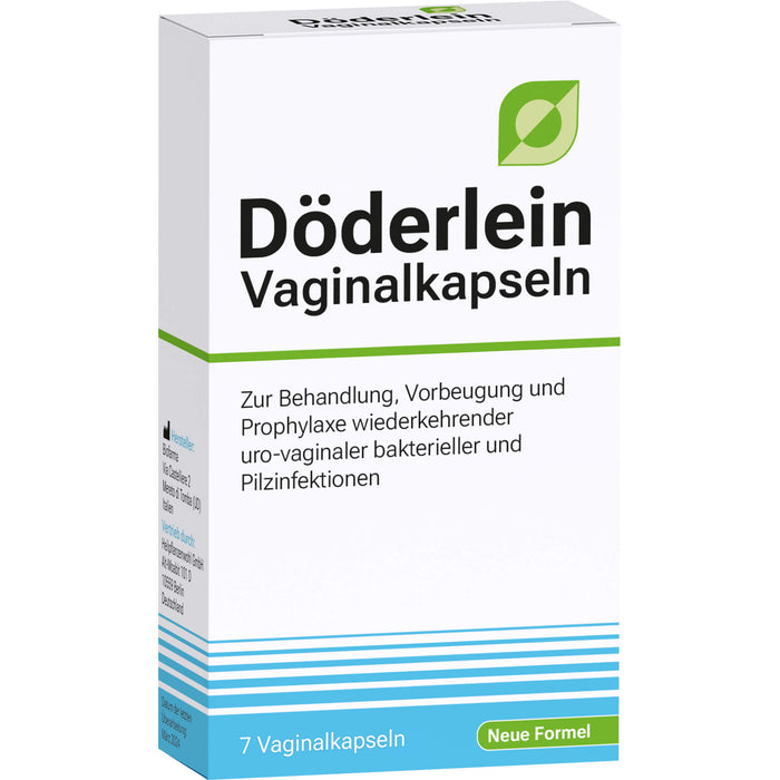 Döderlein Vaginalkapseln mit Milchsäurebakterien, 7 St. Kapseln