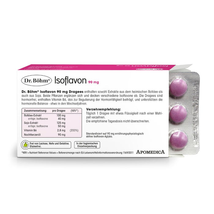 Dr. Böhm Isoflavon forte 90 mg, 60 St. Dragees