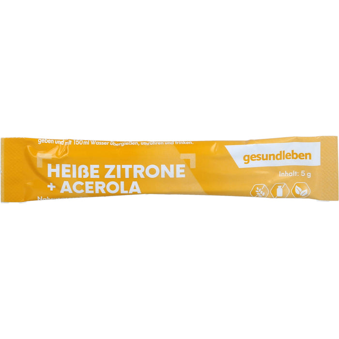 Gesundleben Heiße Zitrone + Acerola Immunabwehr, 20 St. Pulver