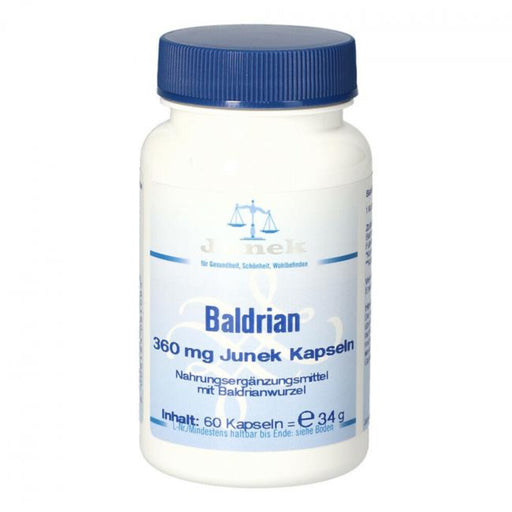 Bios Baldrian 360 mg Junek Kapseln, 60 St. Kapseln