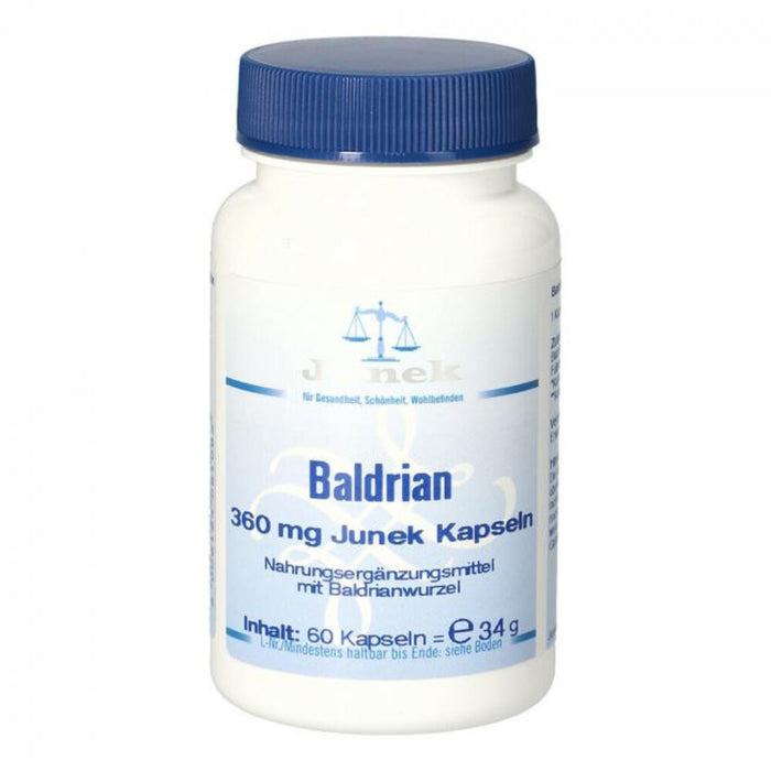 Bios Baldrian 360 mg Junek Kapseln, 60 St. Kapseln