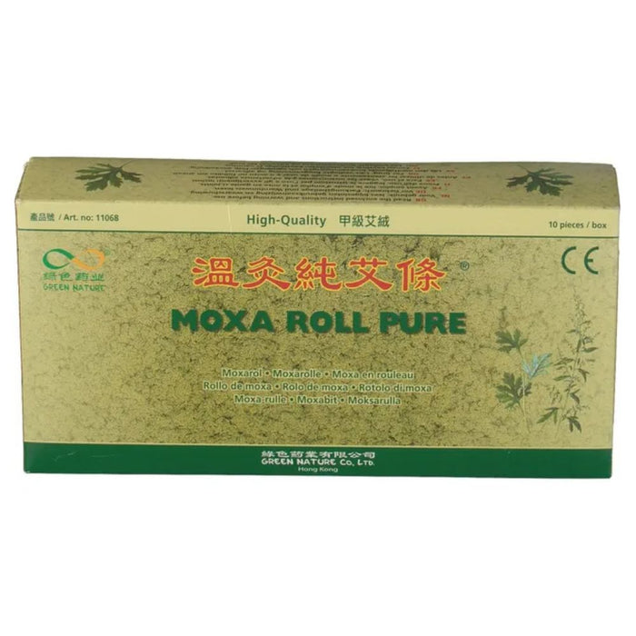 Moxa Roll Pure zum Erwärmen von Akupunkturpunkten, 10 St. Stift