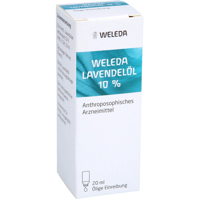 WELEDA Lavendelöl 10% ölige Einreibung, 20 ml Öl