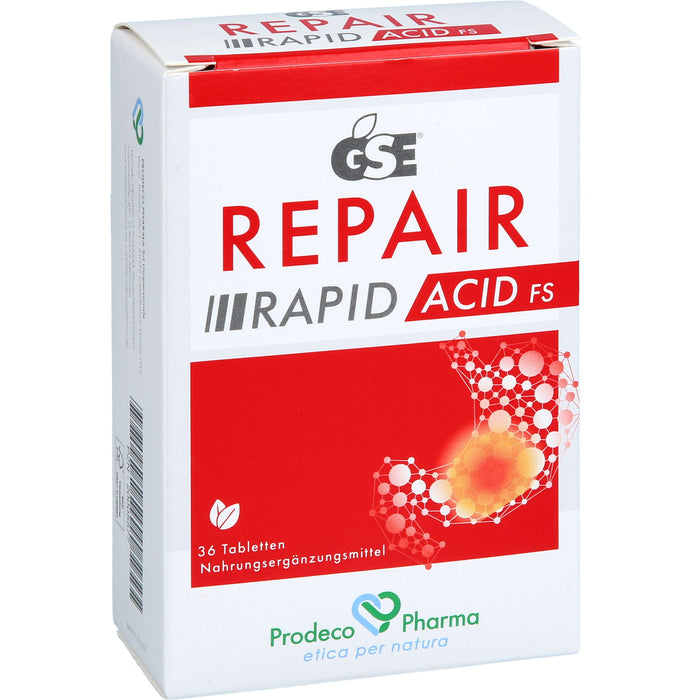 GSE Repair Rapid Acid FS Tabletten, 36 St. Tabletten