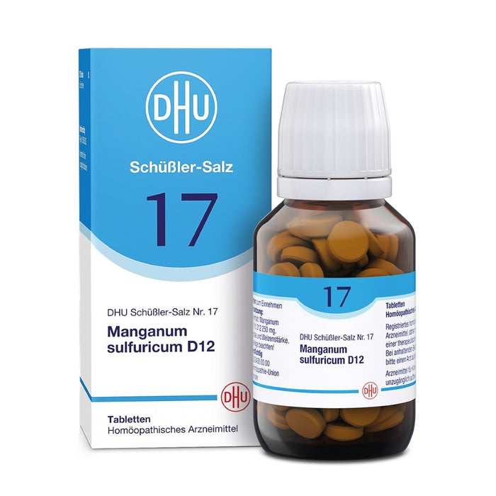 DHU Schüßler-Salz Nr. 17 Manganum sulfuricum D12, 200 St. Tabletten