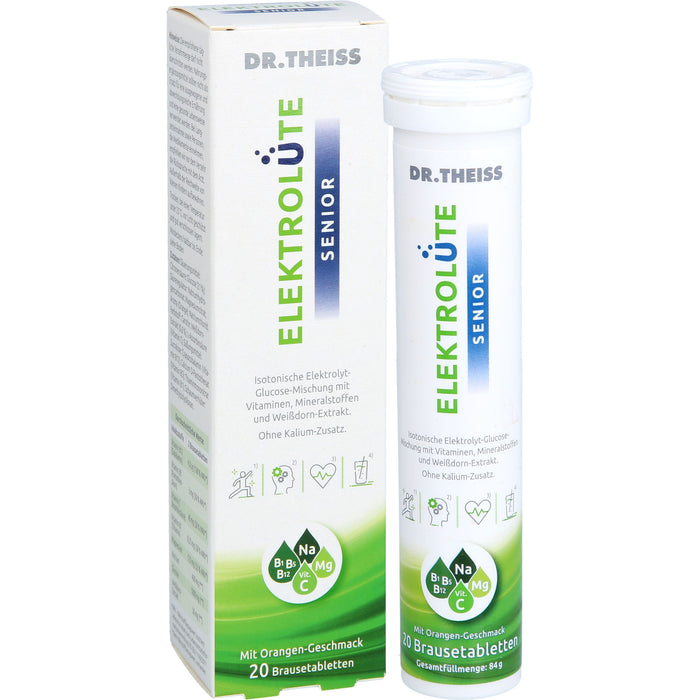 Dr. Theiss Elektrolüte Senior, 20 St. Brausetabletten