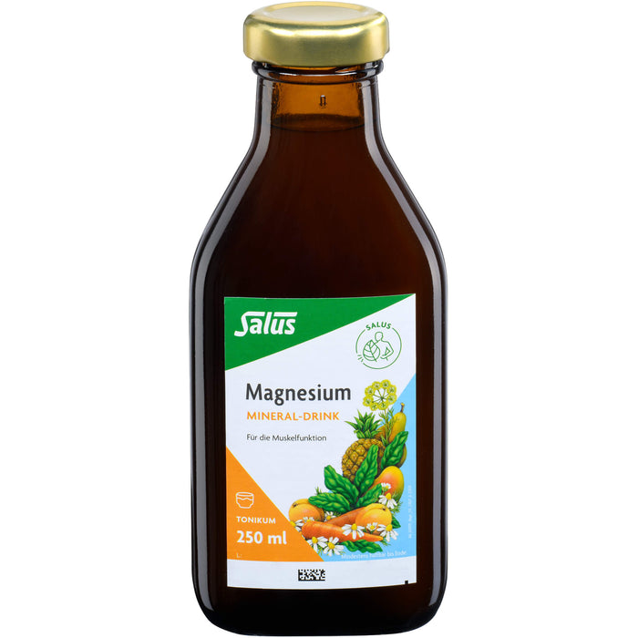 Salus Magnesium Mineral-Drink wichtig für die Muskelfunktion, 250 ml Lösung