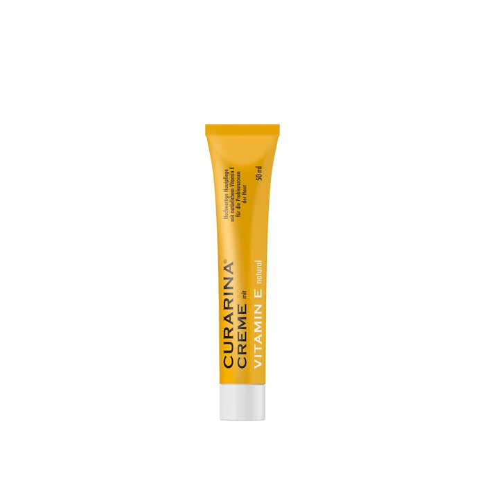 CURARINA Creme mit Vitamin E aktive Hautpflege mit Anti-Aging Effekt, 50 ml Creme