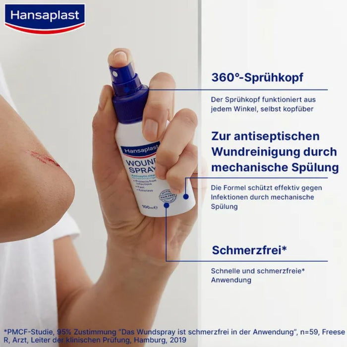 Hansaplast Wundspray Wundreinigung, 50 ml Spray