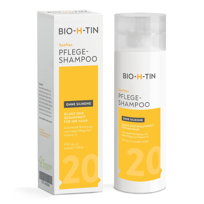 BIO-H-TIN Sanftes Pflege-Shampoo, 200 ml Shampoo