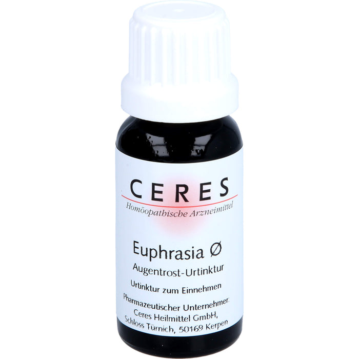 Ceres Euphrasia Urtinktur, 20 ml TRO
