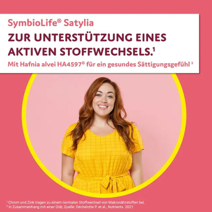 SymbioLife Satylia Kapseln zur Unterstützung eines aktiven Stoffwechsels, 28 St. Kapseln