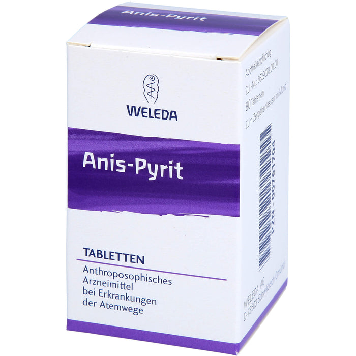 Anis pyrit WELEDA Tbl., 80 St. Tabletten