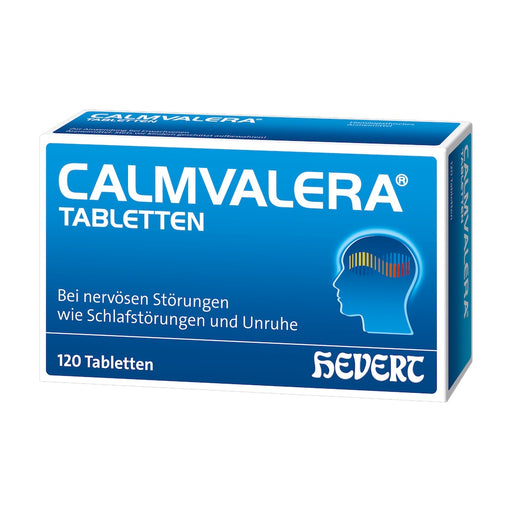 Calmvalera Tabletten bei nervösen Störungen wie Schlafstörungen und Unruhe, 120 St. Tabletten