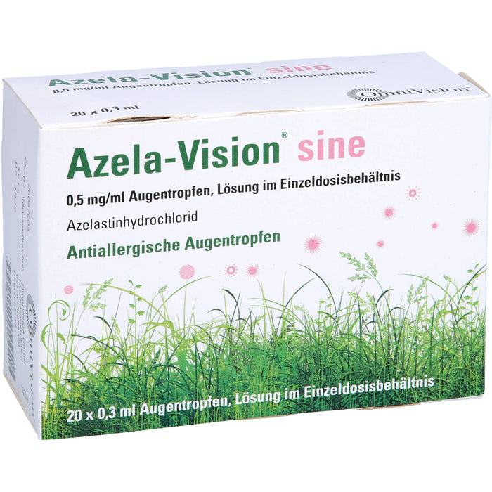 Azela-Vision sine Augentropfen Einzeldosisbehältnis, 20 St. Ampullen