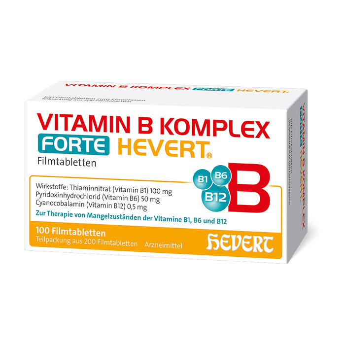 Vitamin B Komplex forte Hevert, 200 St. Tabletten