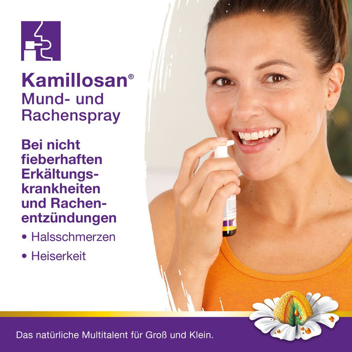 Kamillosan Mund- und Rachenspray, 30 ml Lösung