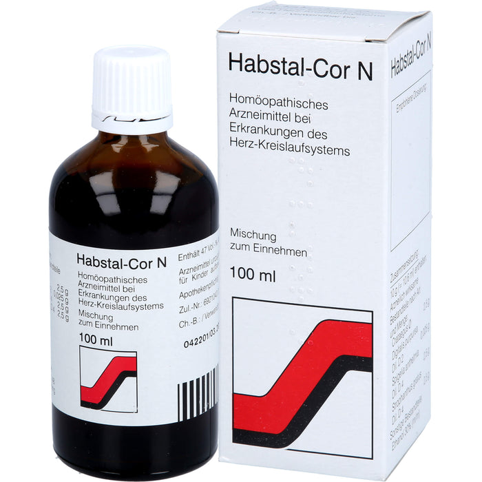 Habstal-Cor N flüssige Verdünnung für Herz- und Kreislauf, 100 ml Lösung