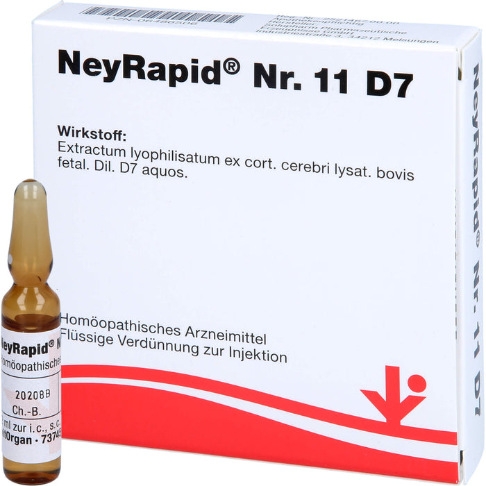 NeyRapid Nr. 11 D7 Ampullen, 5 ml Lösung