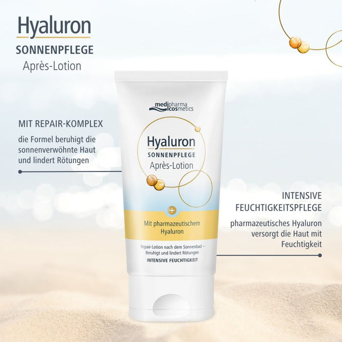 Medipharma Cosmetics Hyaluron Sonnenpflege Après-Lotion, 150 ml Creme