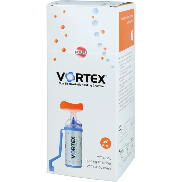 VORTEX Inhalierhilfe mit Babymaske 0 - 1,5 Jahre, 1 St. Inhalierhilfe