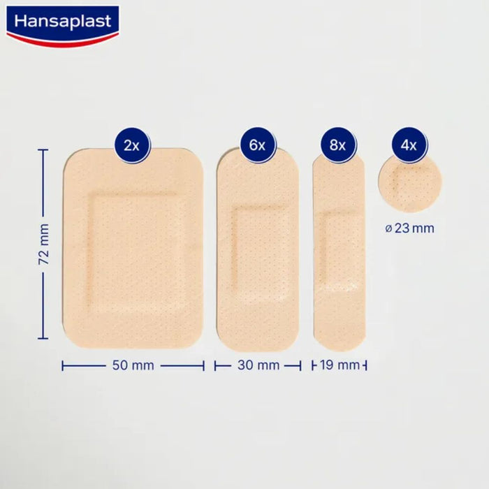 Hansaplast Universal Pflaster Wasserfest 20 Str, 20 St. Pflaster
