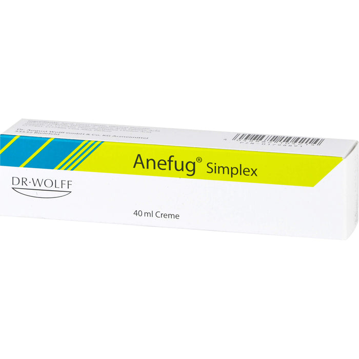 Anefug Simplex Creme getönt für unreine und zu Akne neigende Haut, 40 ml Creme