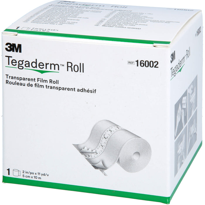 Tegaderm Rolle 5 cm x 10 m, 1 St. Pflaster