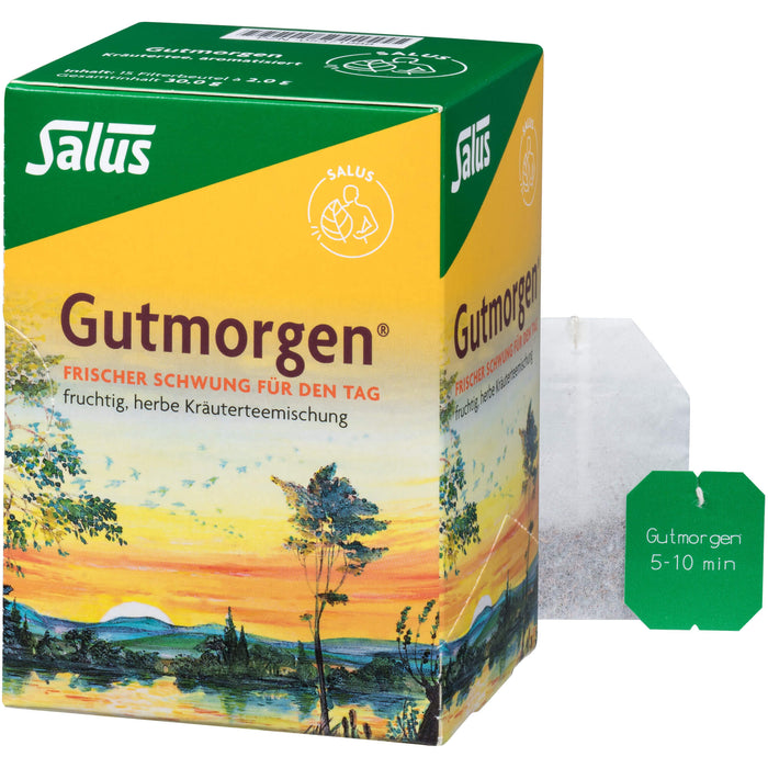 Salus Gutmorgen  Kräutertee aromatisiert, 15 St. Filterbeutel