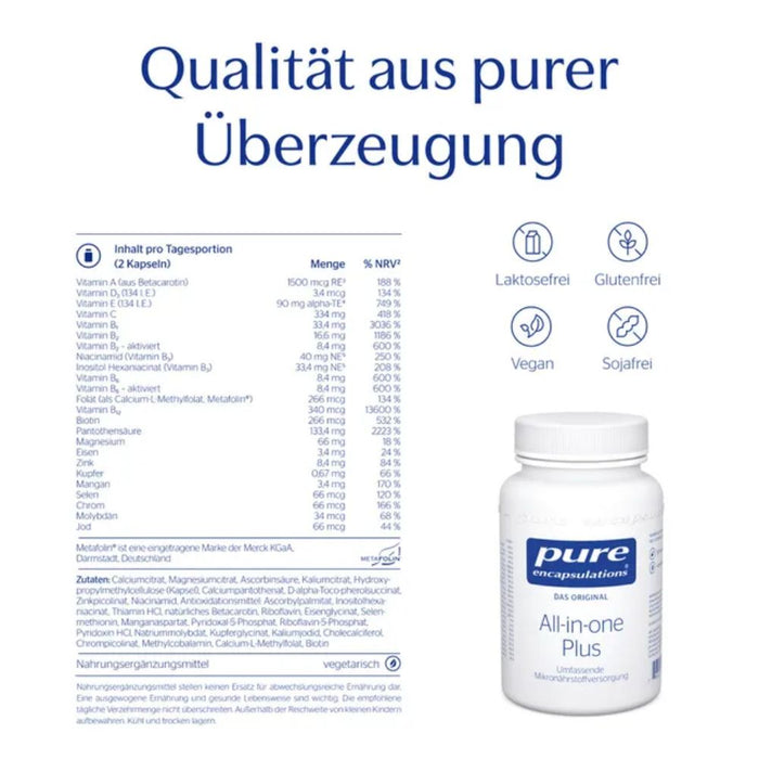 Pure Encapsulations All-in-one Plus Kapseln, 90 St. Kapseln