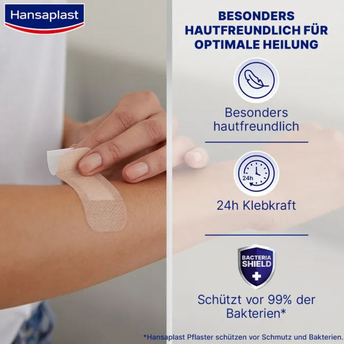 Hansaplast Sensitive Pflaster Hautton Light, 20 St. Pflaster