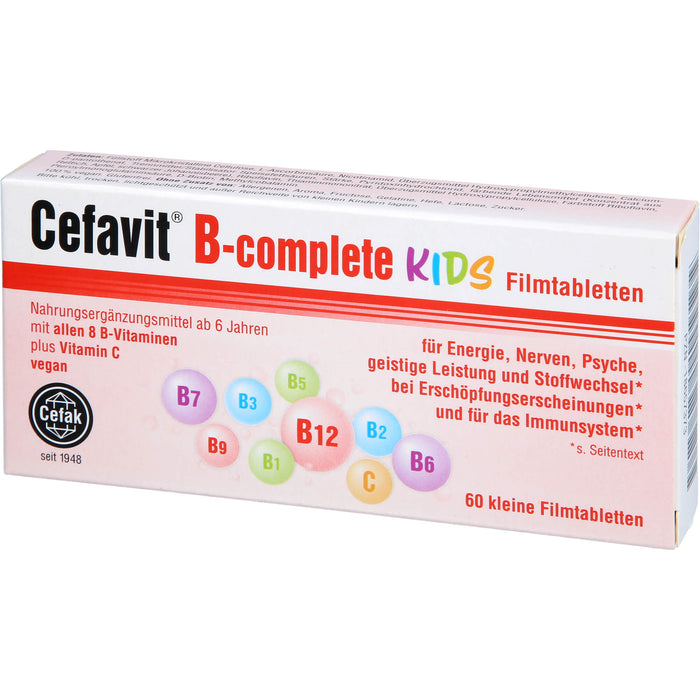 Cefavit B-complete Kids Tabletten, 60 St. Tabletten