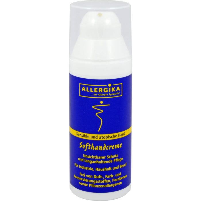 ALLERGIKA Softhandcreme Schutz und Pflege bei sehr trockenen, beanspruchten, irritierten Händen, 50 ml Creme