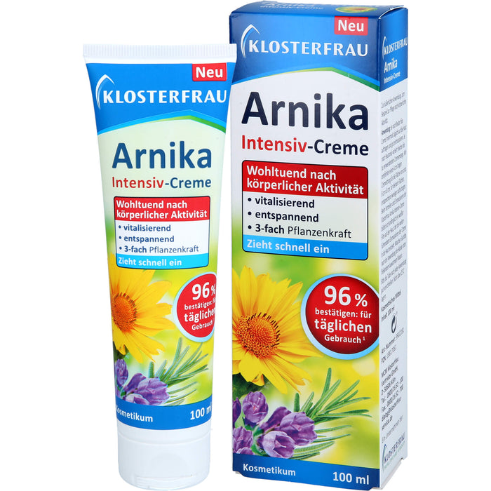 Klosterfrau Arnika Intensiv-Creme wohltuend nach körperlicher Aktivität, 100 ml Creme