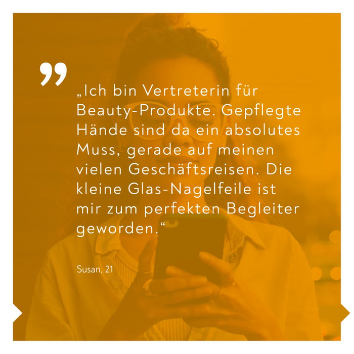 BIO-H-TIN Glas-Nagelfeile Set, 1 St. Feile