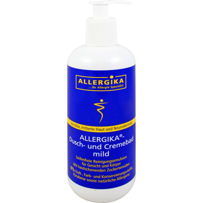 ALLERGIKA Dusch- und Cremebad mild, 500 ml Gel