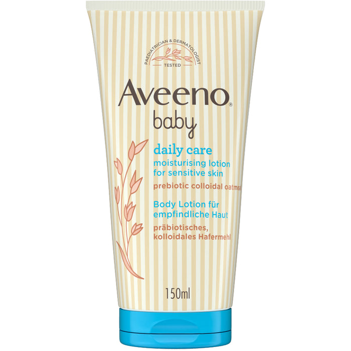 Aveeno Baby Daily Care Body Lotion für empfindliche Haut, 150 ml Lotion