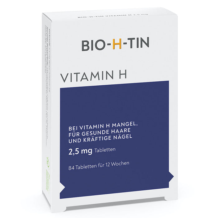 BIO-H-TIN Vitamin H 2,5 mg Tabletten, 84 St. Tabletten