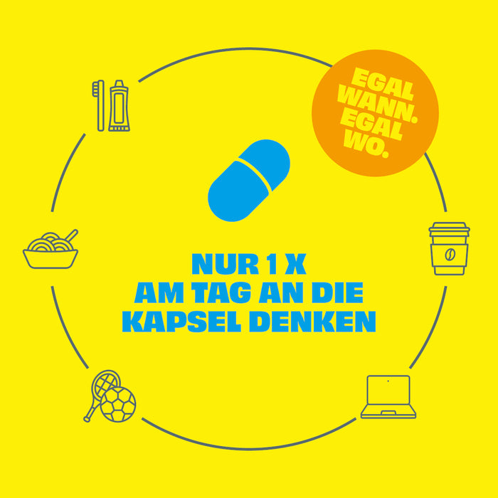 BIO-H-TIN Hair Essentials Men forte: Abgestimmte Nährstoffkombination für Männerhaare, 30 St. Kapseln