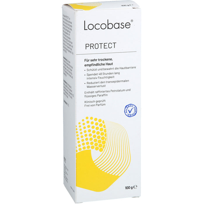 Locobase Protect lipidreiche Intensiv-Pflegecreme für sehr trockene, empfindliche Haut, 100 g Creme