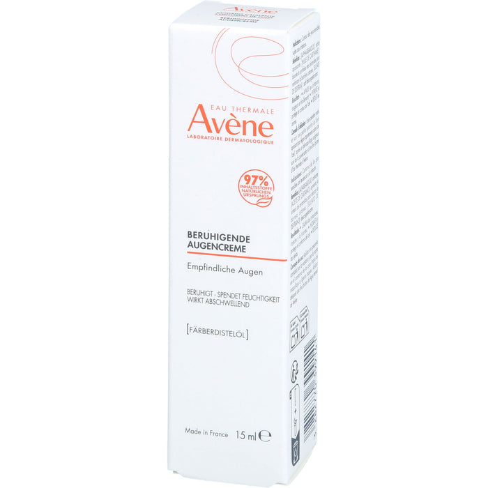 Avène beruhigende Augencreme für empfindliche Augen, 15 ml Creme