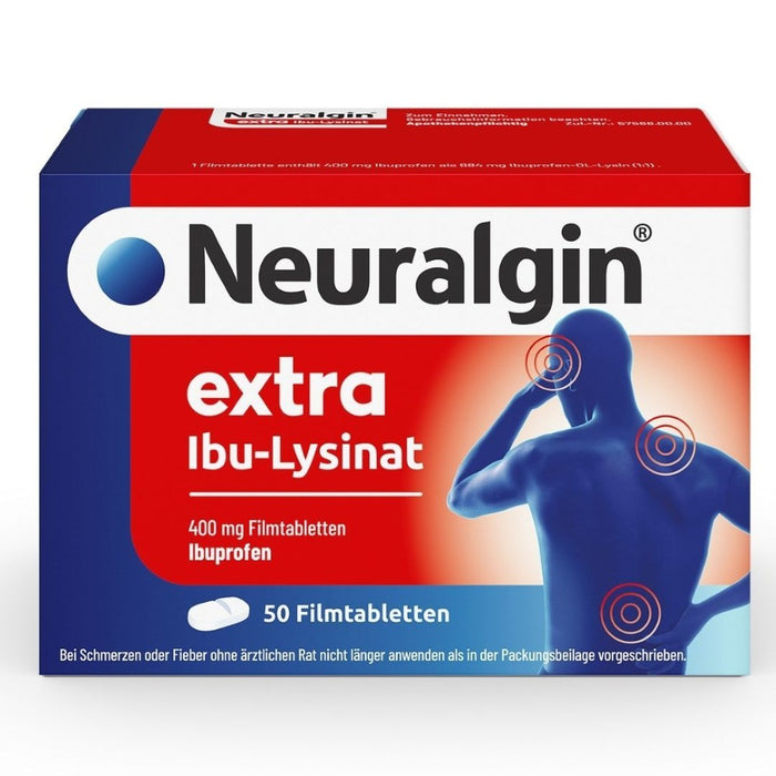 Neuralgin Ext Ibu Lysinat, 50 St FTA