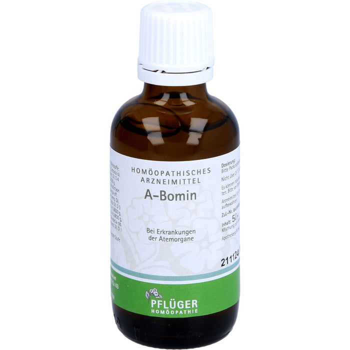 Pflüger A-Bomin Lösung bei Erkrankungen der Atemorgane, 50 ml Lösung