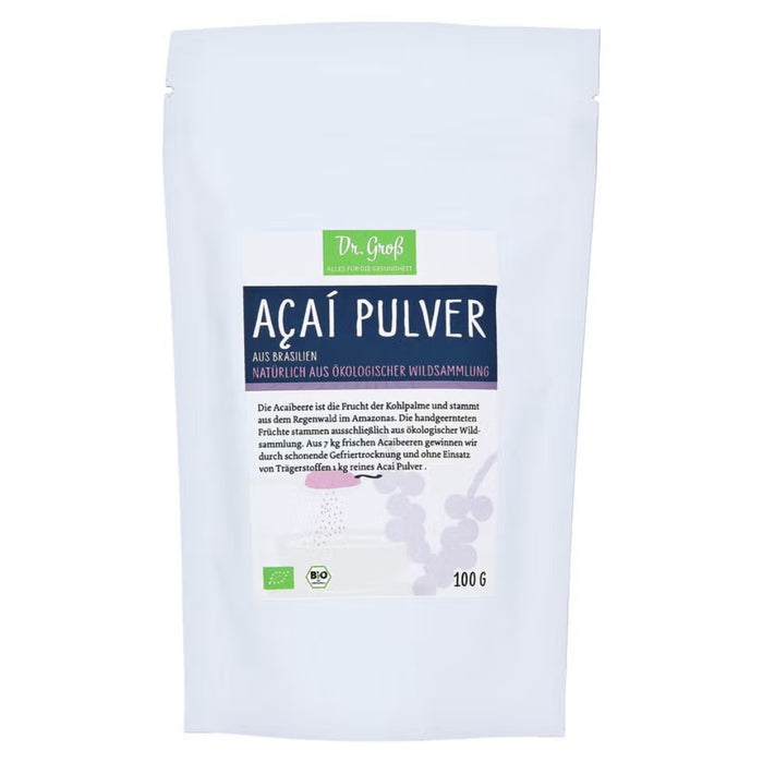 Dr. Groß Acai Pulver Dose, 100 g Pulver