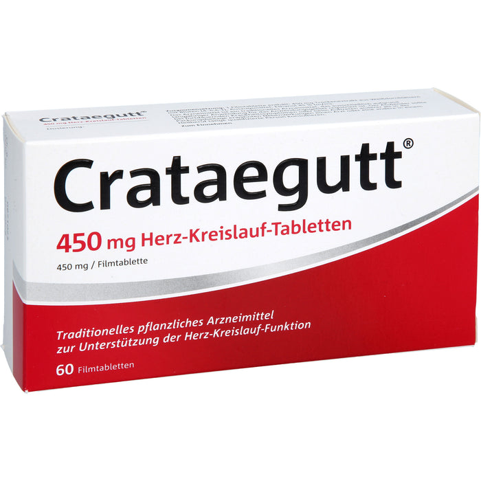 Crataegutt 450 mg Herz-Kreislauf-Tabletten, 60 St. Tabletten