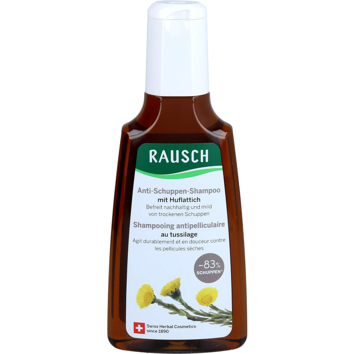 RAUSCH Anti-Schuppen-Shampoo mit Huflattich, 200 ml SHA